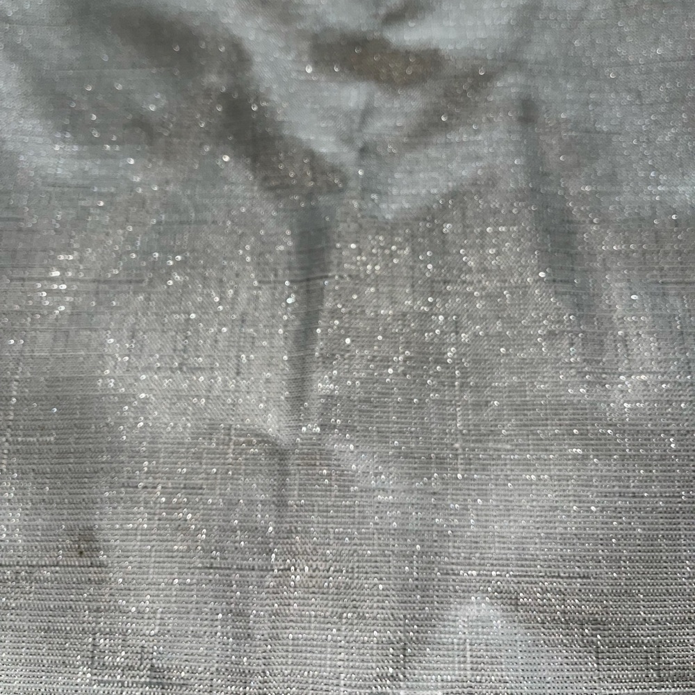 White Sparkle 2 Panel Curtains